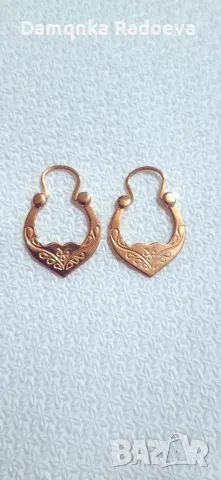 СССР златни обеци проба 583, снимка 13 - Обеци - 48028229