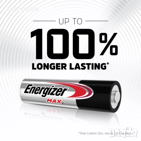 Батерии Energizer MAX AAA 4+2 броя, снимка 2 - Батерии, зарядни - 51695023
