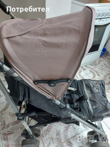 Стара детска количка , снимка 6 - Детски колички - 40768598