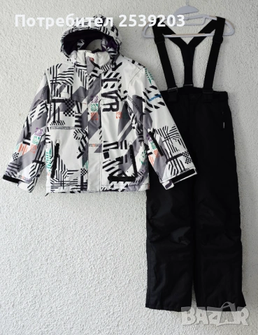Детски ски екип 9-10 години, снимка 10 - Зимни спортове - 53809509