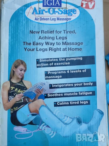 Лимфопреса / въздушен масажор за крака / лимфотрон / , снимка 2 - Масажори - 51305997