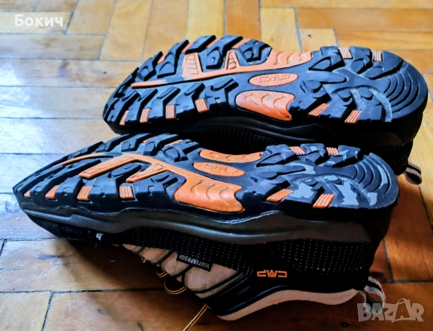 Италиански туристически обувки CMP-Rigel Mid, водоустойчиви, N°41 EU , снимка 5 - Ролери, кънки - 49250132