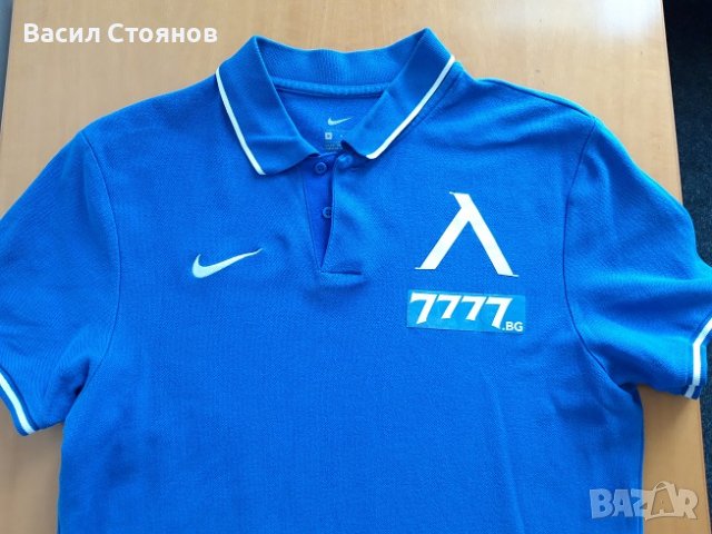 Левски / Levski Nike поло-тениска М, снимка 2 - Фен артикули - 41616293