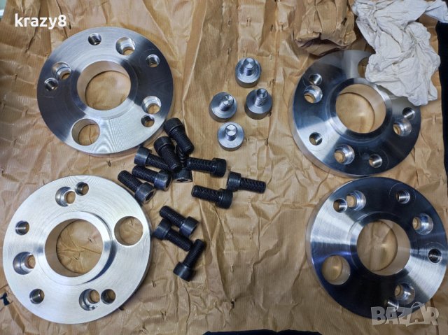 Преходни фланци 4x108 57.1 към 5х120 72.5, снимка 4 - Аксесоари и консумативи - 41842498