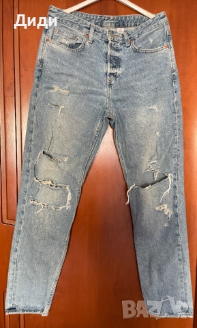 Дамски накъсани дънки Denim H&M