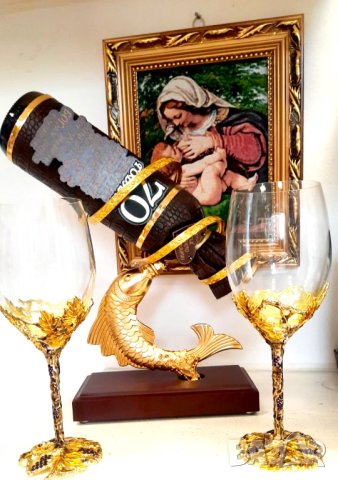 Комплект чаши за вино - NEW, снимка 6 - Подаръци за юбилей - 41908308