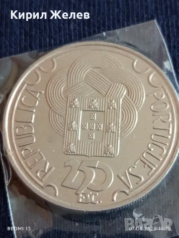 Монета 250 ескудос 1988г. Португалия XXIV Олимпийски игри Сеул 47000