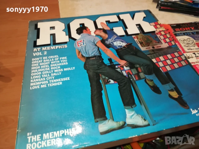 ROCK AT MEMPHIS-MADE IN FRANCE ПЛОЧА ОТ АНГЛИЯ 2110251949, снимка 3 - Грамофонни плочи - 52135217