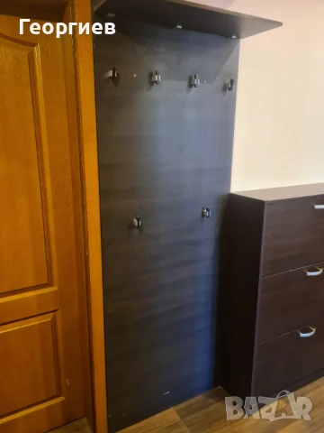 Антре, портманто, шкаф за обувки, закачалка, огледало венге, снимка 6 - Шкафове - 50576079