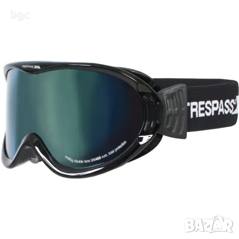 НОВИ Ски очила Trespass Vickers, Unisex, Черни  - 24 МЕСЕЦА ГАРАНЦИЯ