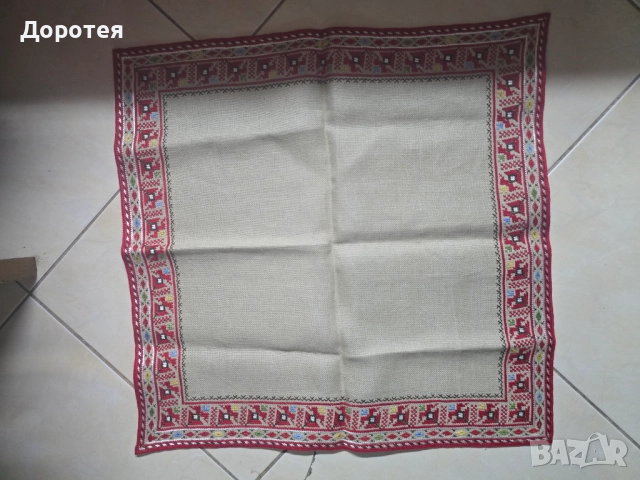 Ръчно везана покривка