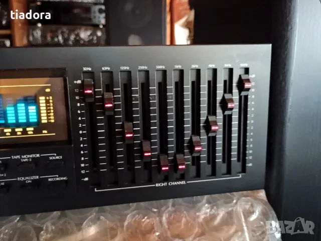SANSUI SE-8X   stereo graphic equalizer spectrum analyzer, снимка 4 - Еквалайзери - 48885182