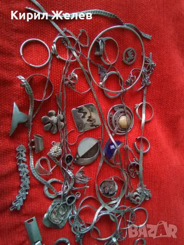 100 грама сребърни накити за поправка за реставрация за части или за материал 50629, снимка 11 - Пръстени - 50238657