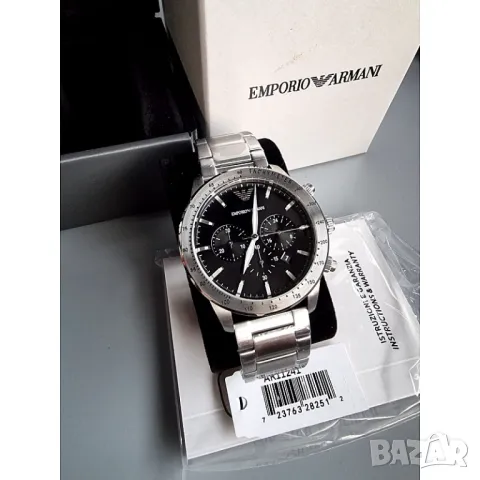 Emporio Armani AR11241 Mario Chronograph, снимка 7 - Мъжки - 47393336