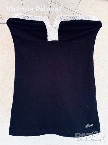 Скъп марков потник/топ GUESS оригинал, снимка 2 - Корсети, бюстиета, топове - 40825353