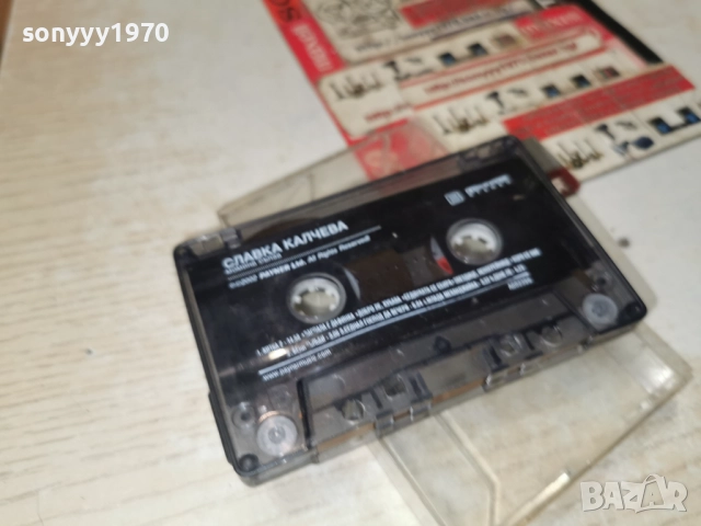 СЛАВКА КАЛЧЕВА-МОМИНА СЪЛЗА-ОРИГИНАЛНА КАСЕТА 2112251956, снимка 10 - Аудио касети - 52868798