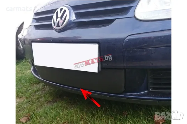 Зимен дефлектор (протектор) за решетка HЕКО за VW Golf 5 (2004–2008) - down