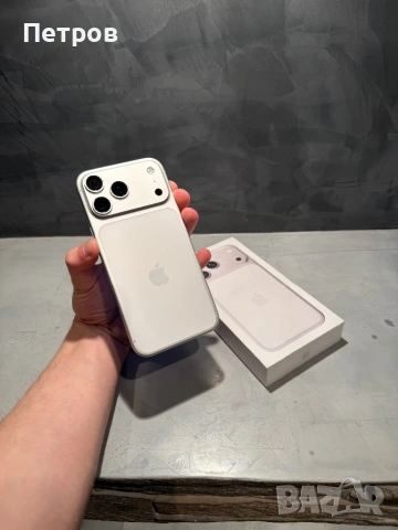 КАТО ЧИСТО НОВ Iphone 17 Pro Max Silver , снимка 5 - Apple iPhone - 53237886