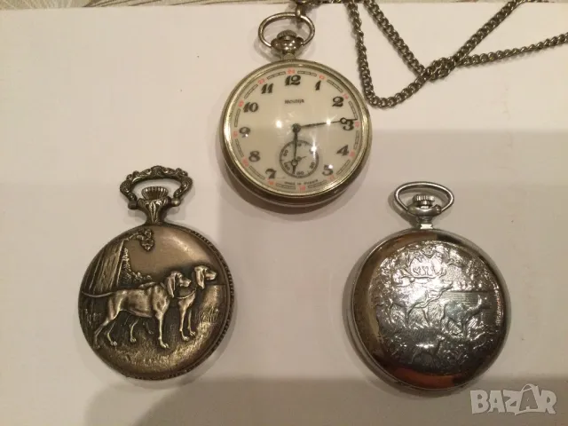 Три броя …..джобни часовници, снимка 3 - Антикварни и старинни предмети - 50329325