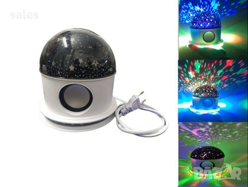 LED RGB лунна и звездна лампа с Bluetooth, снимка 2 - Други стоки за дома - 34055146