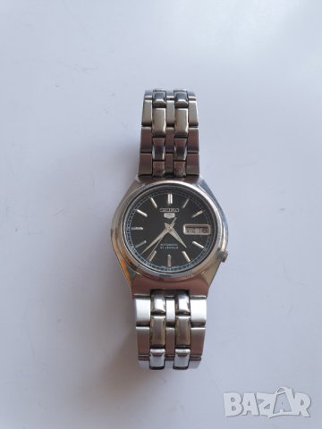 Мъжки часовник Seiko 5 Automatic 21 Jewels, снимка 2 - Антикварни и старинни предмети - 40342988