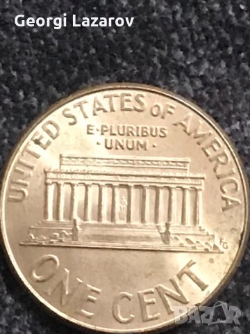 1 цент САЩ 2005 буква Д