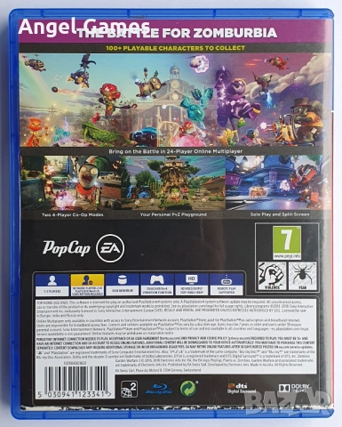 Plants vs Zombies Garden Warfare 2 PS4 Playstation 4 Плейстейшън 5 PS5, снимка 2 - Игри за PlayStation - 53799757