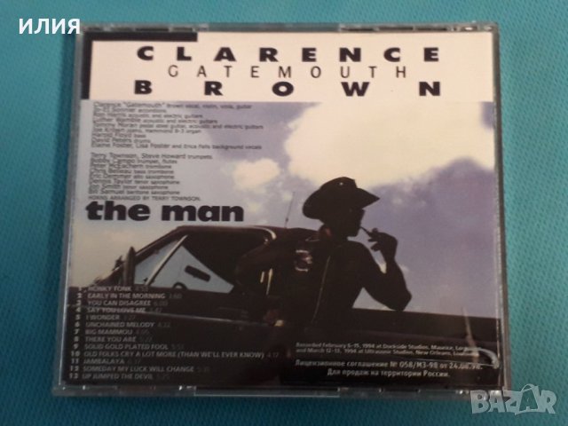 Clarence "Gatemouth" Brown – 1994 - The Man(Texas Blues), снимка 4 - CD дискове - 42704849