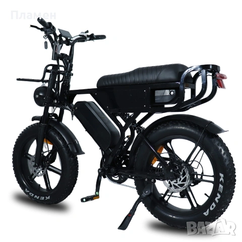 НОВО!! Електрически велосипед Vomo V90 Max 1000W 48V/28Ah 50км. ч. , снимка 8 - Велосипеди - 53270916