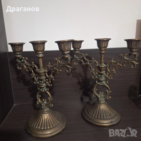 Бронзови канделабри