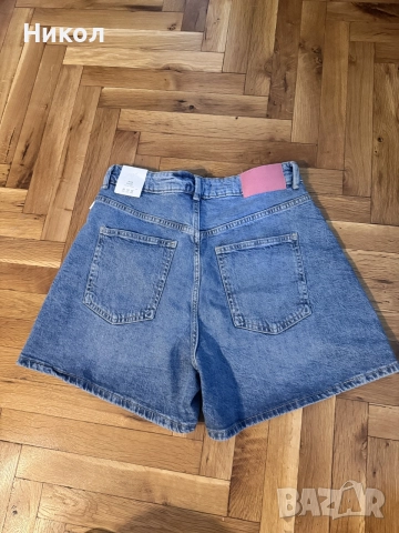 Къси дънкови панталони ZARA, снимка 5 - Къси панталони и бермуди - 55754563