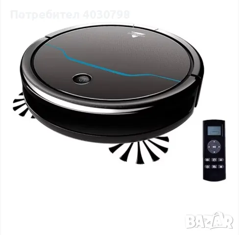 Прахосмукачка-робот BISSELL EV675 за косми от домашни любимци със самозареждаща се докинг станция