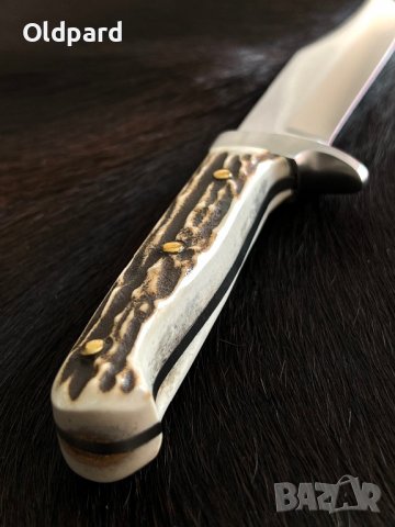 Рядък ловен нож Solingen. (169216), снимка 6 - Ножове - 40069486