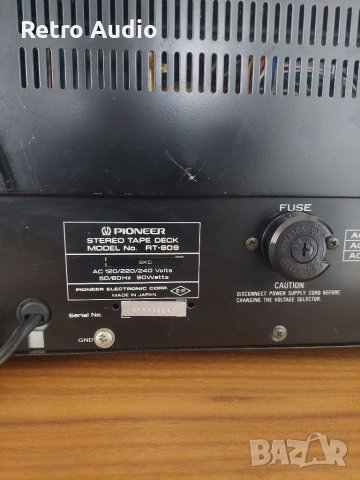 Pioneer RT-909 ролков магнетофон, снимка 6 - Декове - 41652154