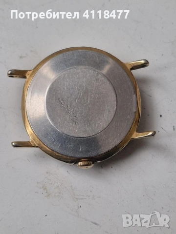 Механичен позлатен часовник , снимка 2 - Мъжки - 53188285