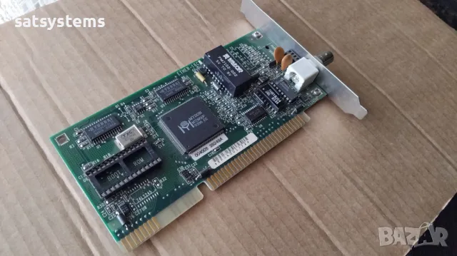 MYSON ETHER-16C REV:A3 16-bit ISA Network Controller Card, снимка 4 - Мрежови адаптери - 49771696