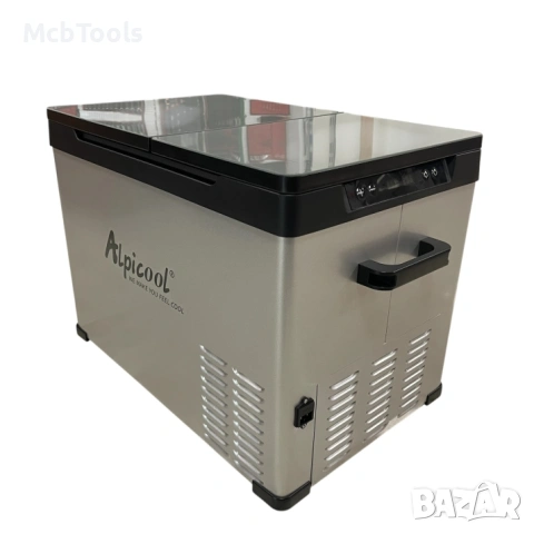 Хладилна кутия за автомобил и къмпинг Alpicool CD45 – 30 литра две отделения / 12V / 24V / 220V, снимка 5 - Аксесоари и консумативи - 53274489