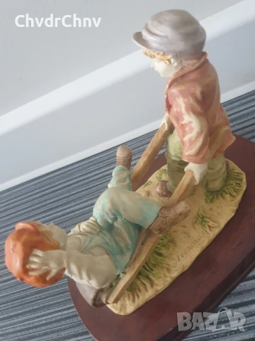 Leonardo Collection MISCHIEF 20см/ЛЕОНАРДО английска фигура на деца/полирезин статуетка, снимка 3 - Статуетки - 46734267