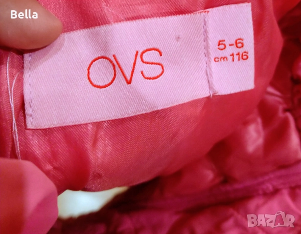 Грейка за момиче 5-6 г. OVS, снимка 3 - Детски якета и елеци - 51980631