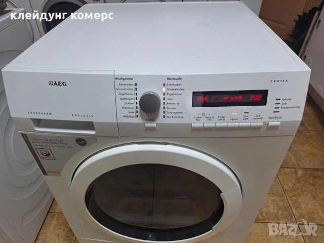 Сушилня с термопомпа AEG PROTEX 8кг. А+++, снимка 4 - Сушилни - 53616140