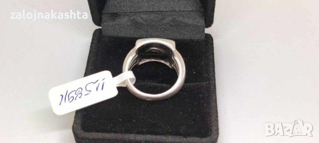 Сребърен пръстен с Опал-7,80гр/925, снимка 5 - Пръстени - 44477011