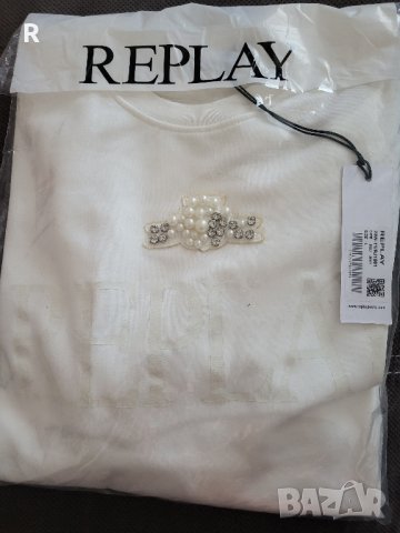 Оригинална дамска блуза Риплей , снимка 5 - Тениски - 44335399