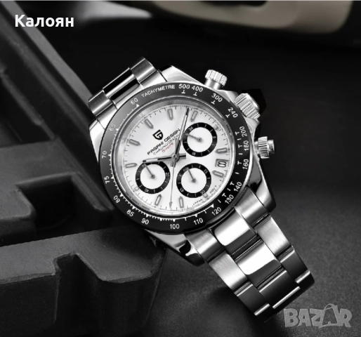Pagani Design V2 Chronograph 40mm Daytona Sapphire Quartz Часовник, снимка 3 - Мъжки - 52878712