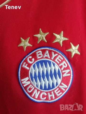 Bayern Munchen Adidas оригинална тениска фланелка размер М Байерн Мюнхен Munich екип , снимка 7 - Тениски - 41774911