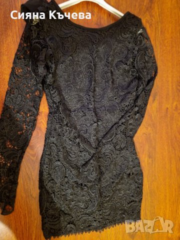 Дамска дантелена рокля, снимка 5 - Рокли - 39942320