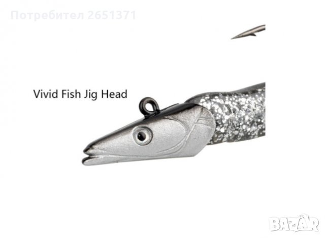 Силиконова примамка – 10 см./10 гр. и 11 см./19 гр., снимка 4 - Стръв и захранки - 34533717