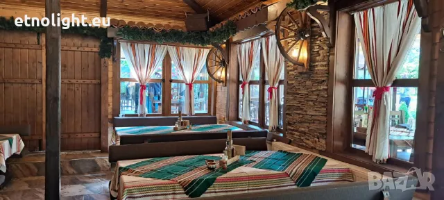 Стенни лампи с автентични колела и 2 ръчно изработени дървени чашки, снимка 8 - Лампи за стена - 49109150