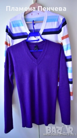 дамски дрехи, блузи, Тениски, потници, размер С , снимка 2 - Тениски - 52356509