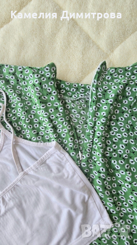 Летен сет – дълга пола + къс топ , снимка 4 - Поли - 53301076