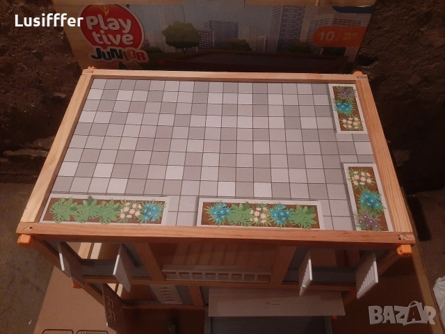 Нова дървена къща за кукли, снимка 8 - Кукли - 53843399